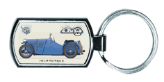 MG Midget J2 1932-34 Keyring 4